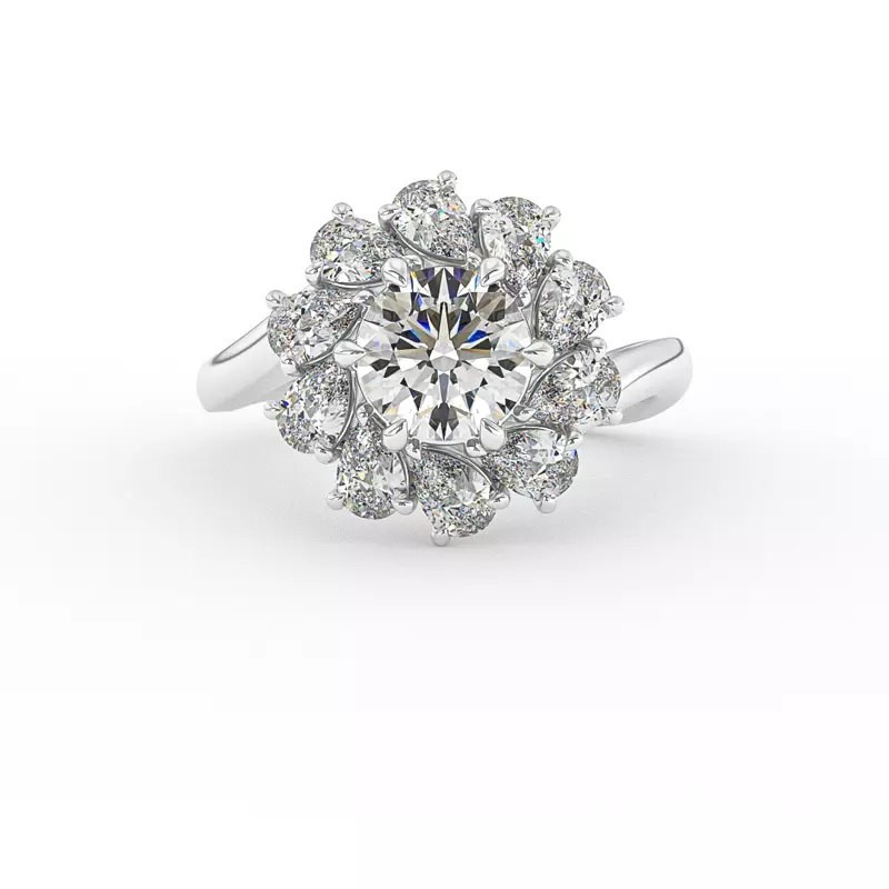 Platinum Hailey Twist Band