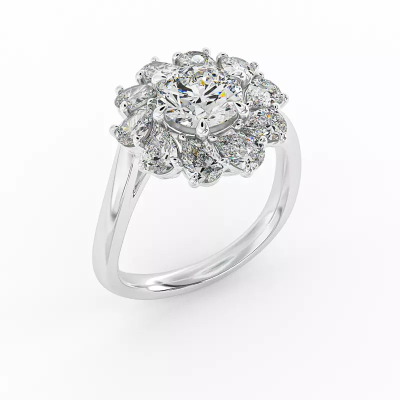 Platinum Hailey Twist Band