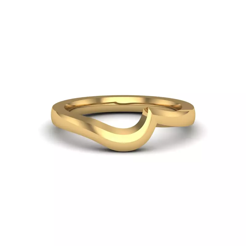 18K Yellow Gold Amelia Band
