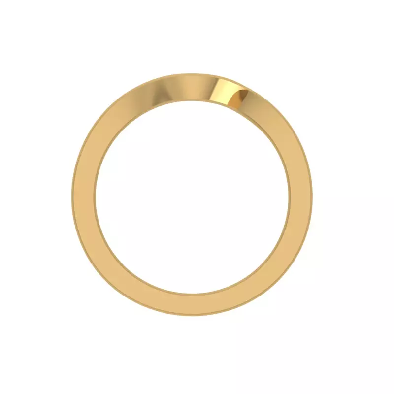 18K Yellow Gold Amelia Band