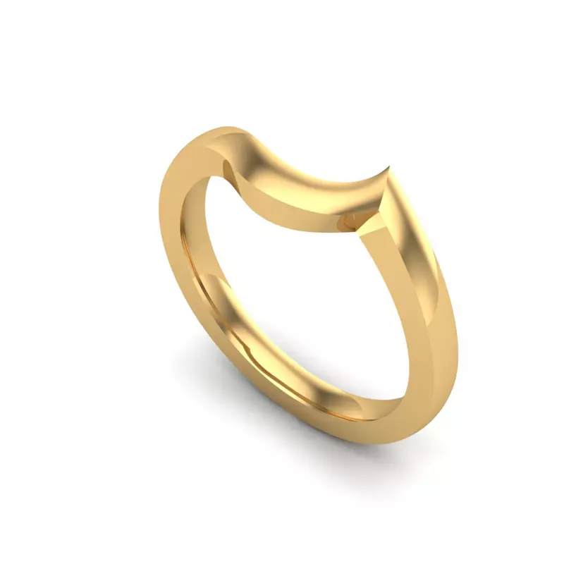 18K Yellow Gold Amelia Band