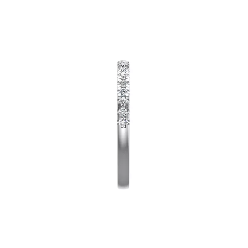 Platinum Hadley Pave Band