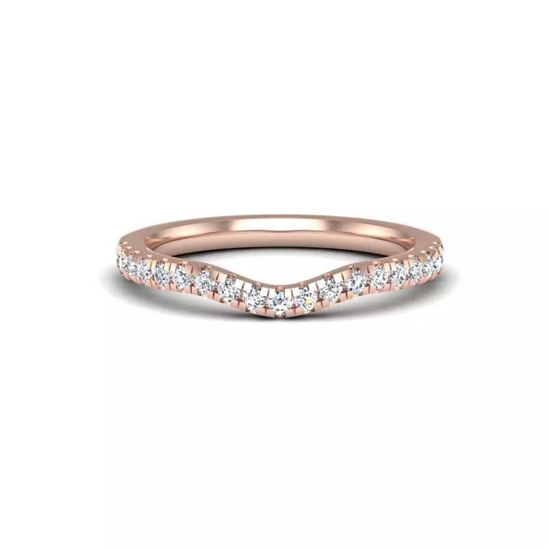 Rose Pave Band