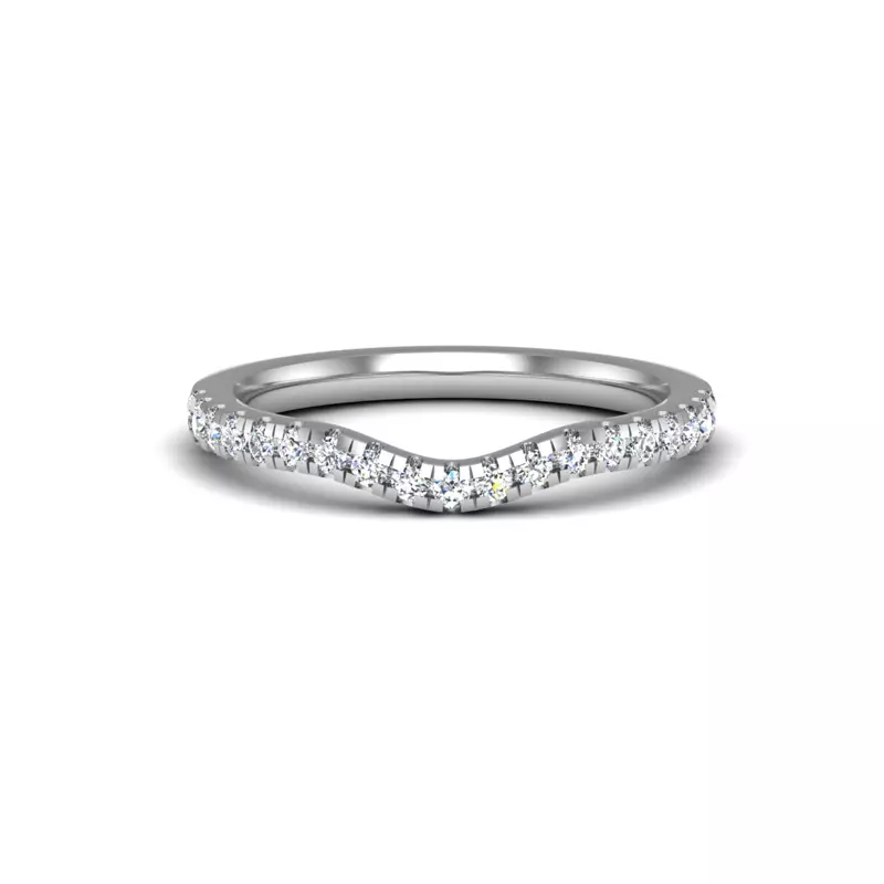 Rose Pave Band