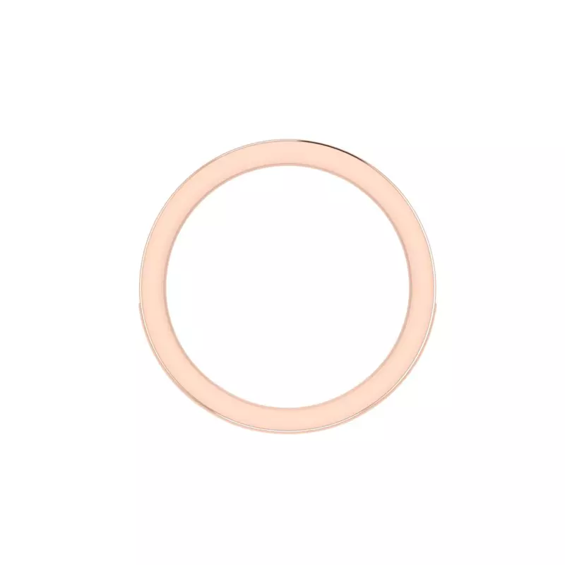 14K Rose Gold Eliza Pave Band