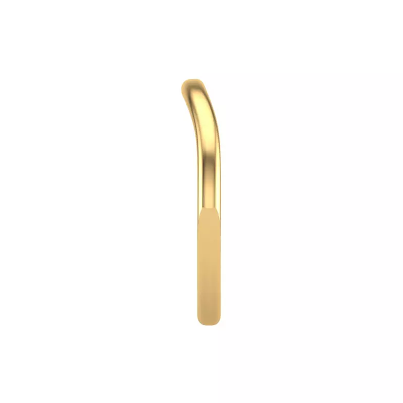14K Yellow Gold Faith Band