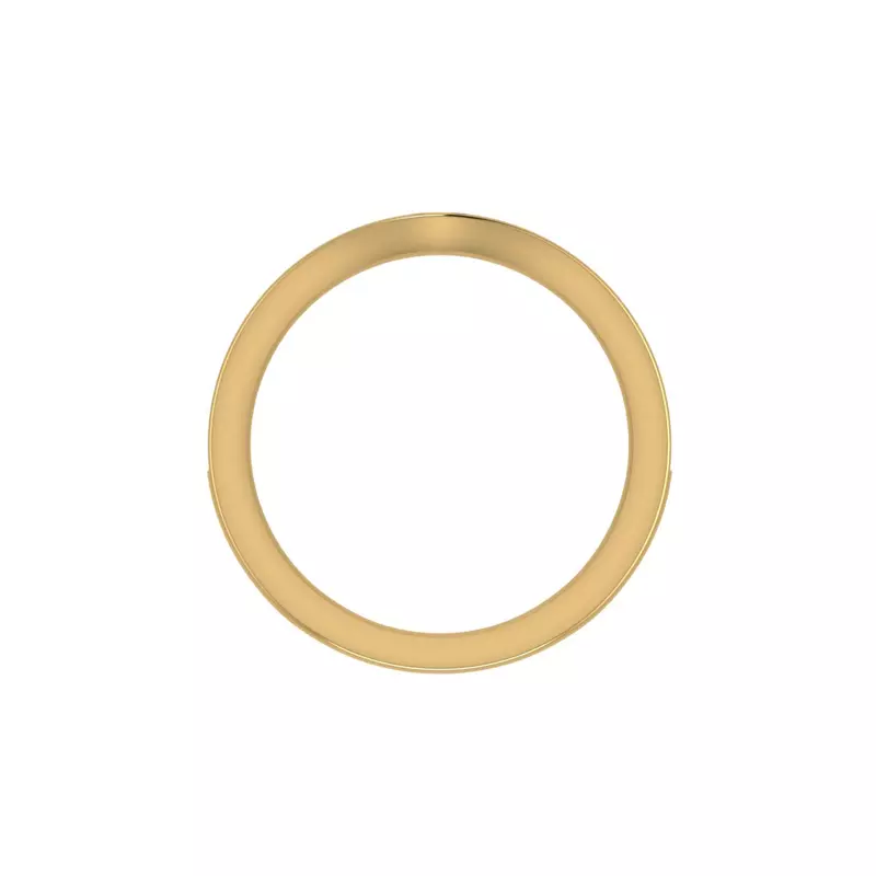 18K Yellow Gold Alina Pave Band