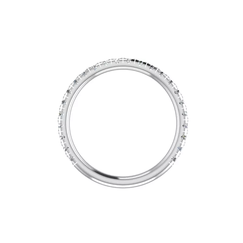 Platinum Bailey Pave Band