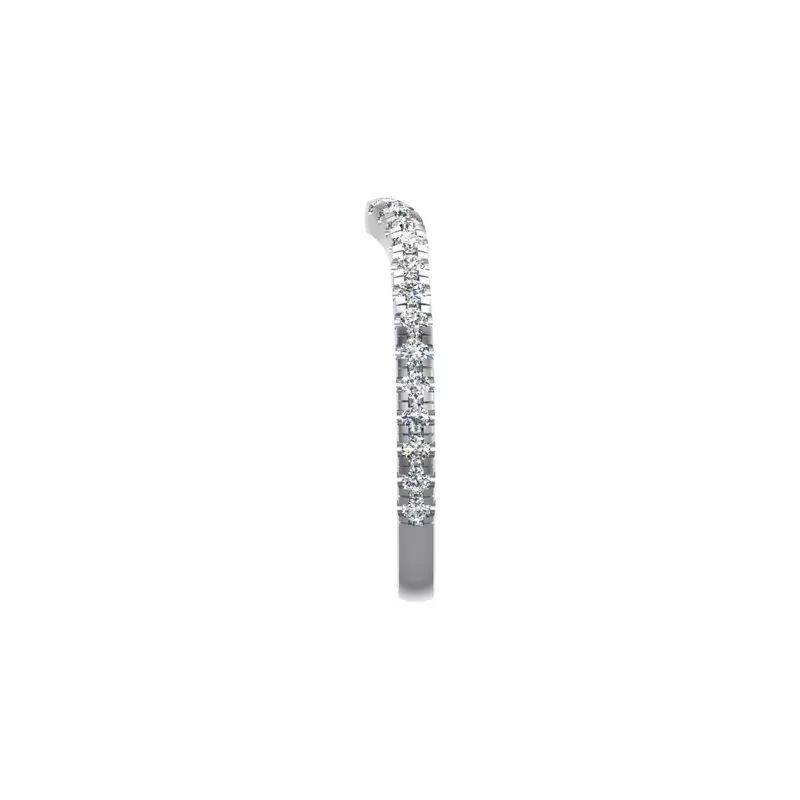 18K White Gold Maeve Pave Band
