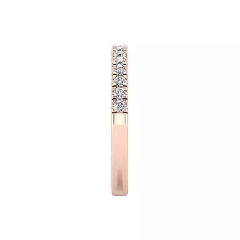 14K Rose Gold Myla Pave Band