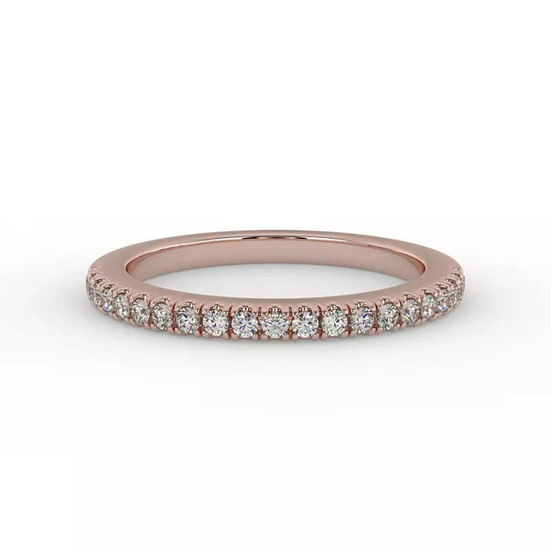 14K Rose Gold Myla Pave Band