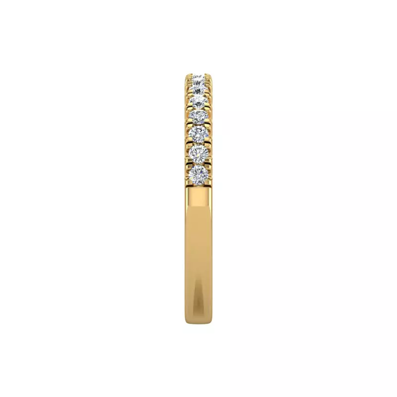 14K Yellow Gold Myla Pave Band