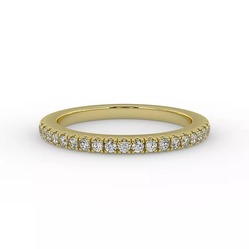 18K Yellow Gold Myla Pave Band