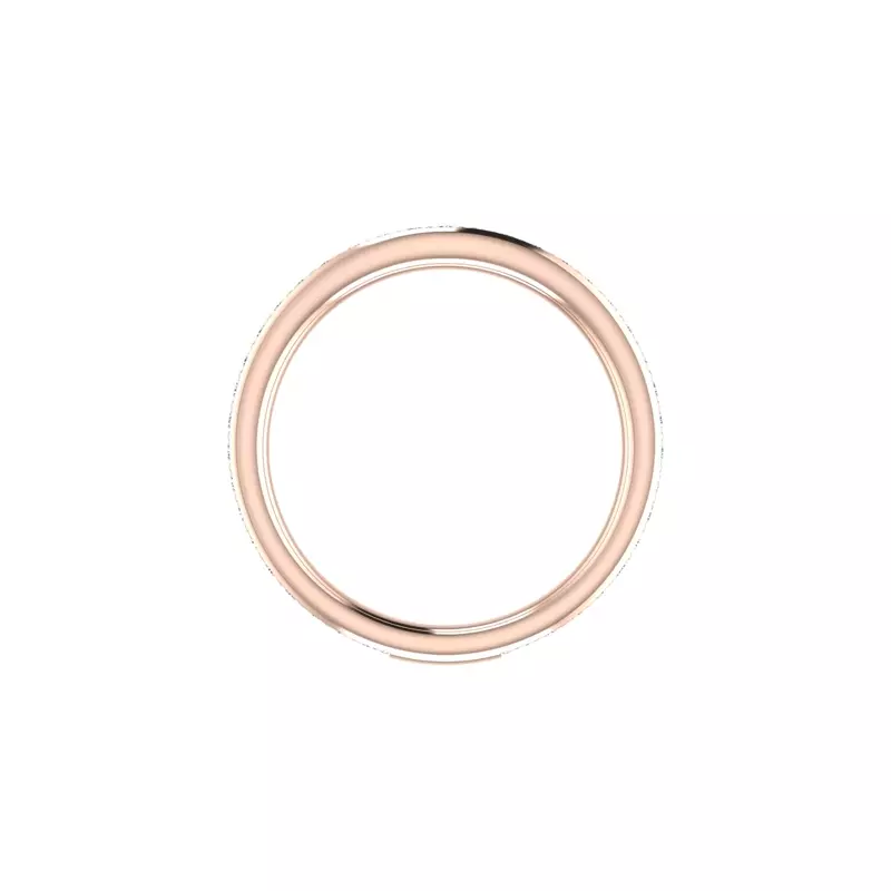 14K Rose Gold Miriam Pave Band