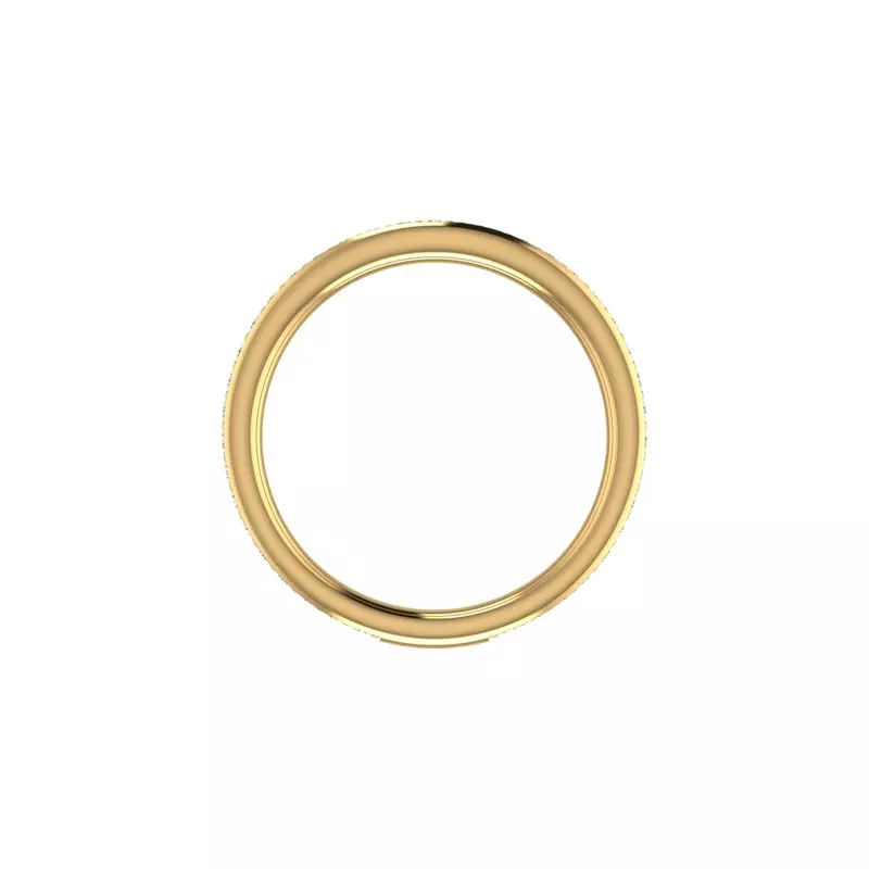 14K Yellow Gold Miriam Pave Band
