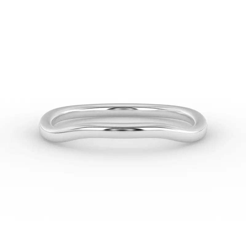 18K White Gold Adaline Band