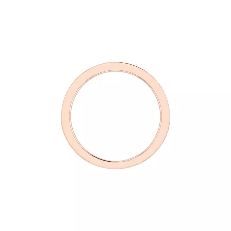 14K Rose Gold Aria Pave Band