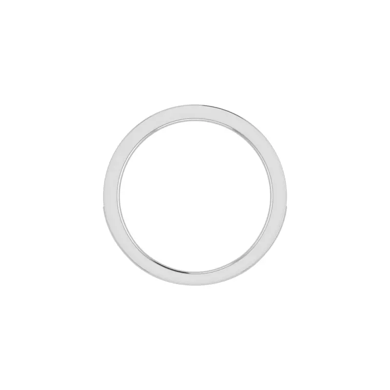 14K White Gold Aria Pave Band