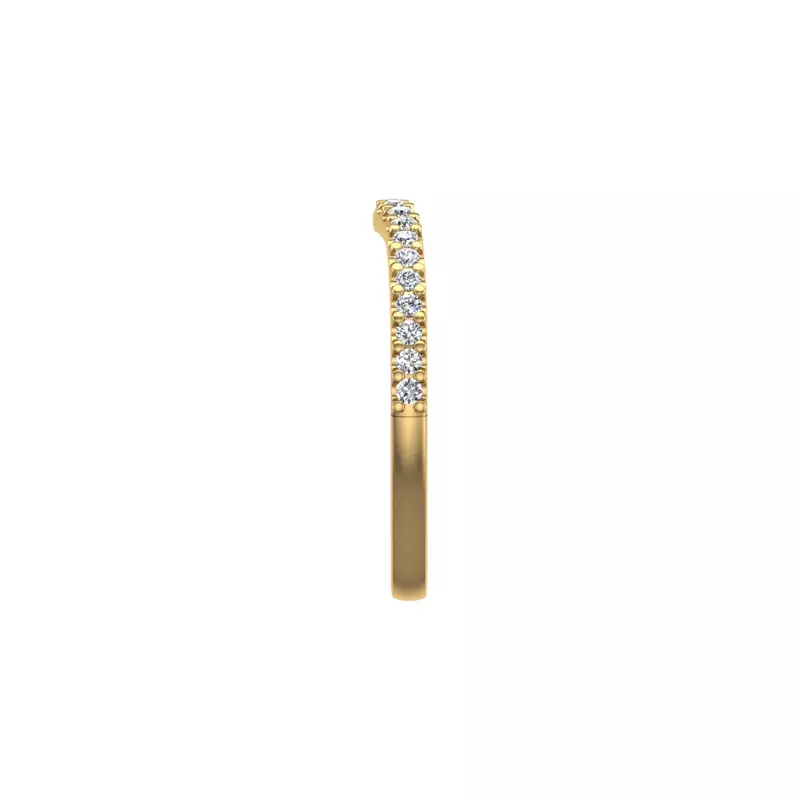 14K Yellow Gold Wynter Pave Band
