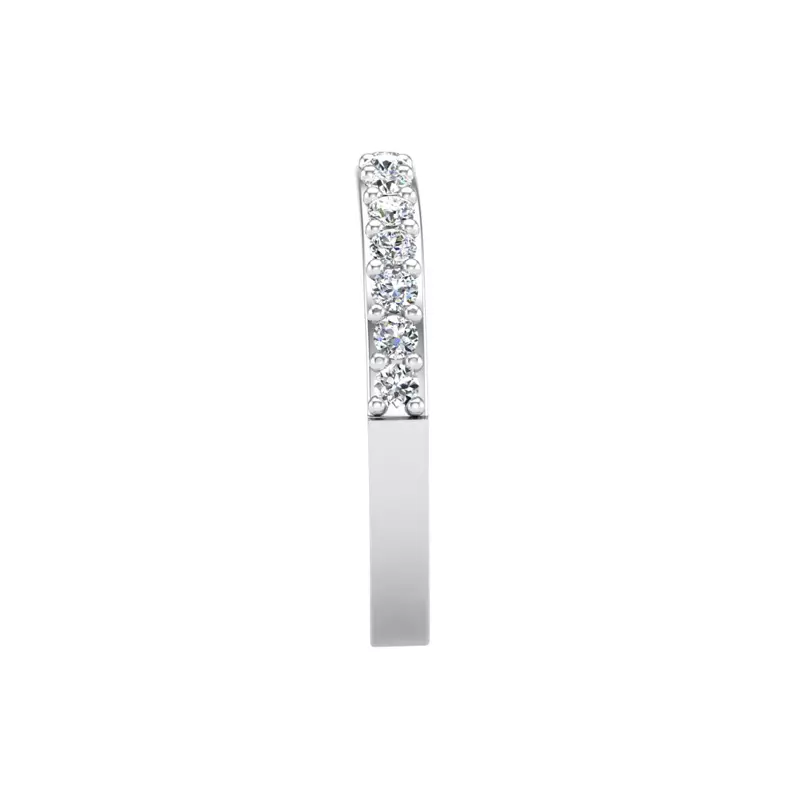 14K White Gold Alana Pave Band