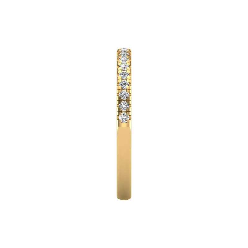 18K Yellow Gold Maggie Pave Band