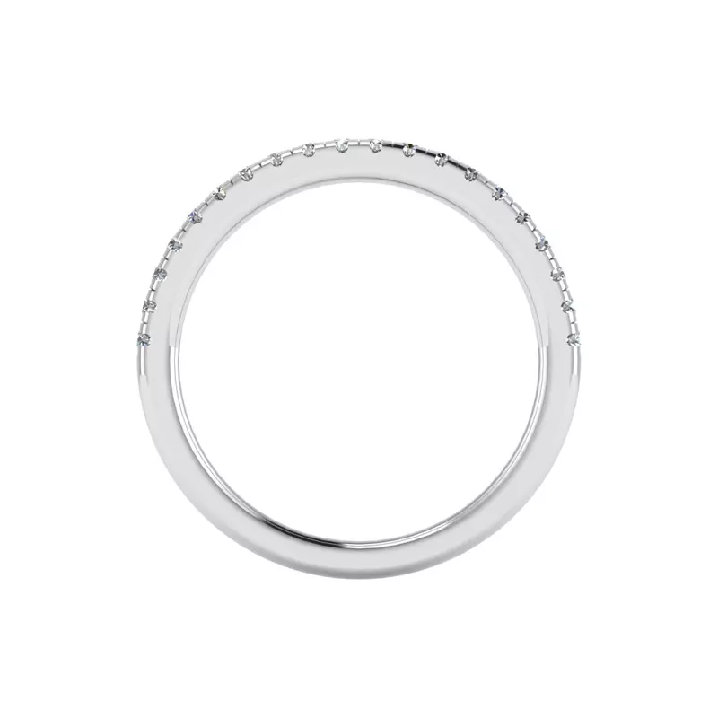 Platinum Maggie Pave Band