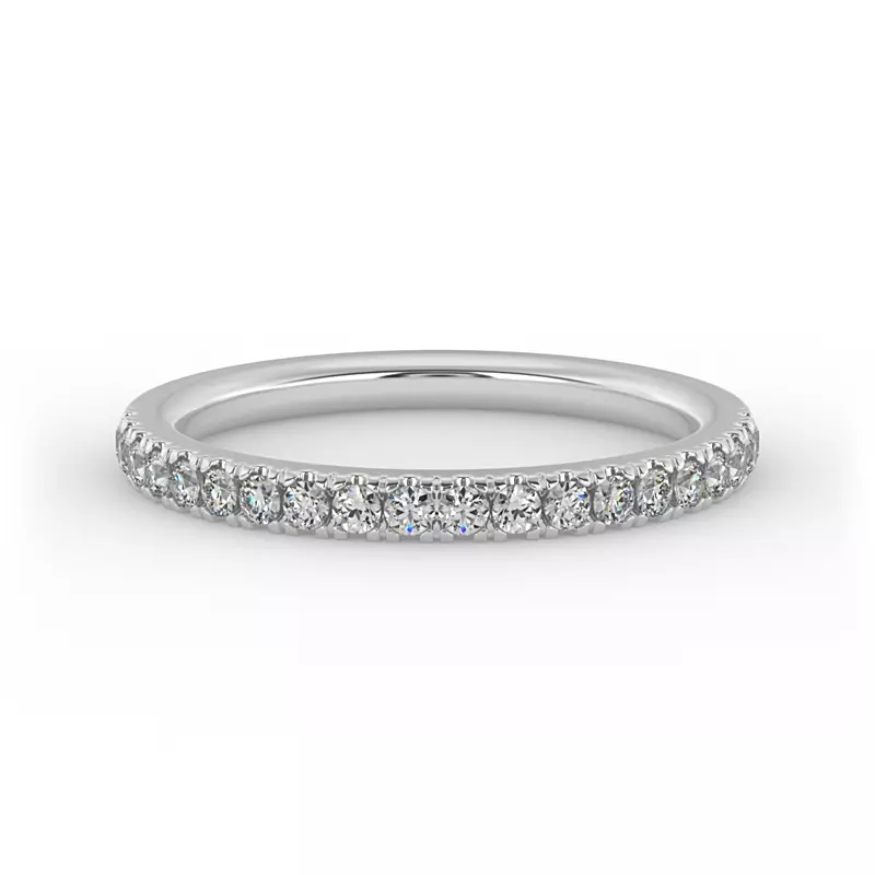 Platinum Maggie Pave Band