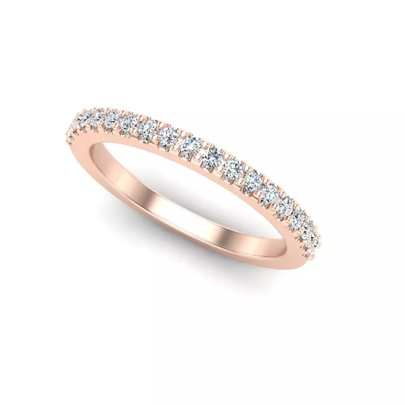 14K Rose Gold Payton Pave Band