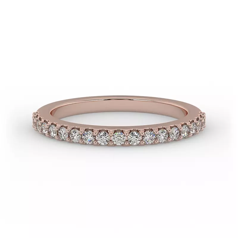 14K Rose Gold Payton Pave Band
