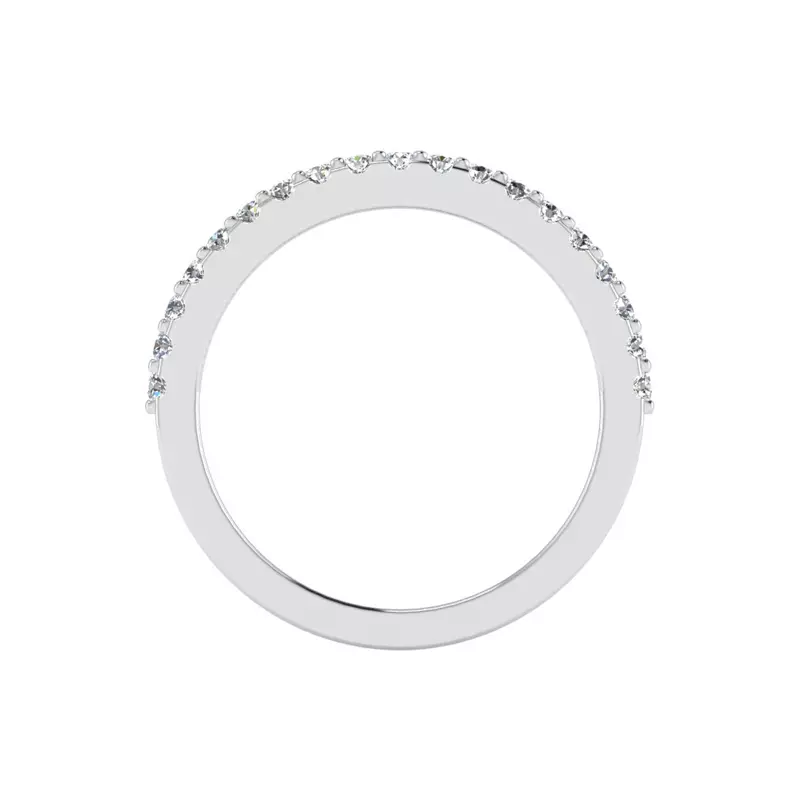 14K White Gold Payton Pave Band