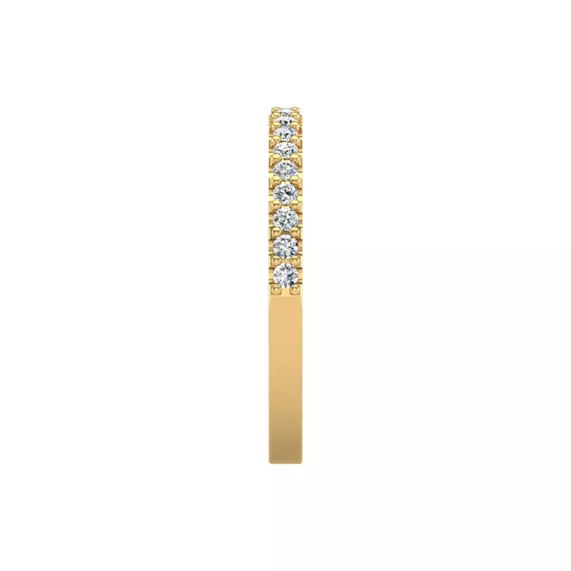 14K Yellow Gold Payton Pave Band