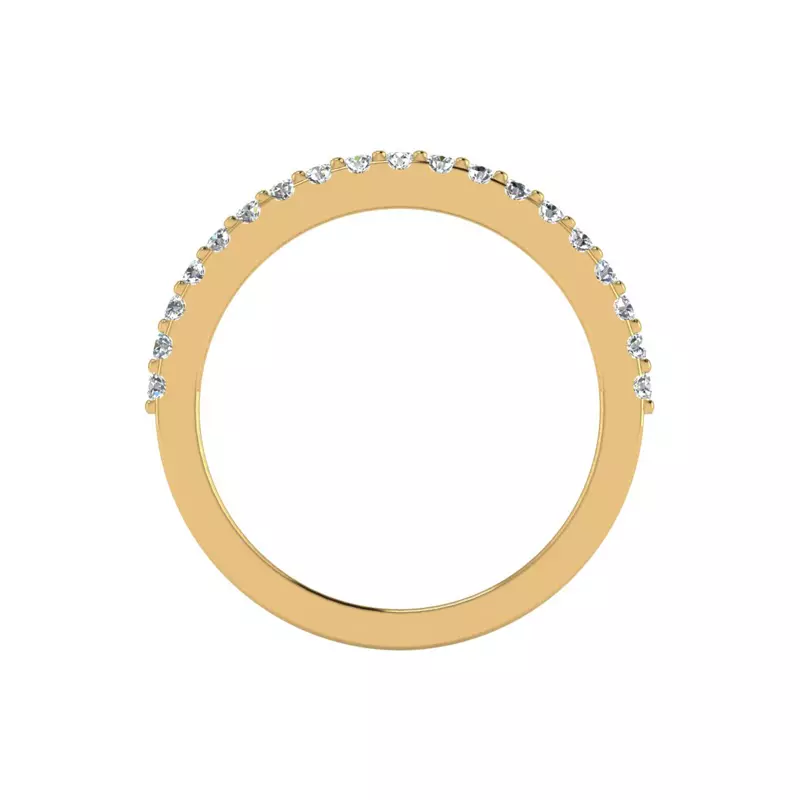 14K Yellow Gold Payton Pave Band