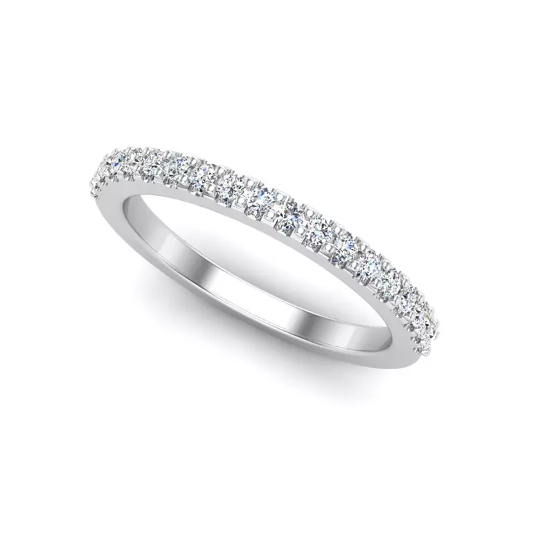 Platinum Payton Pave Band