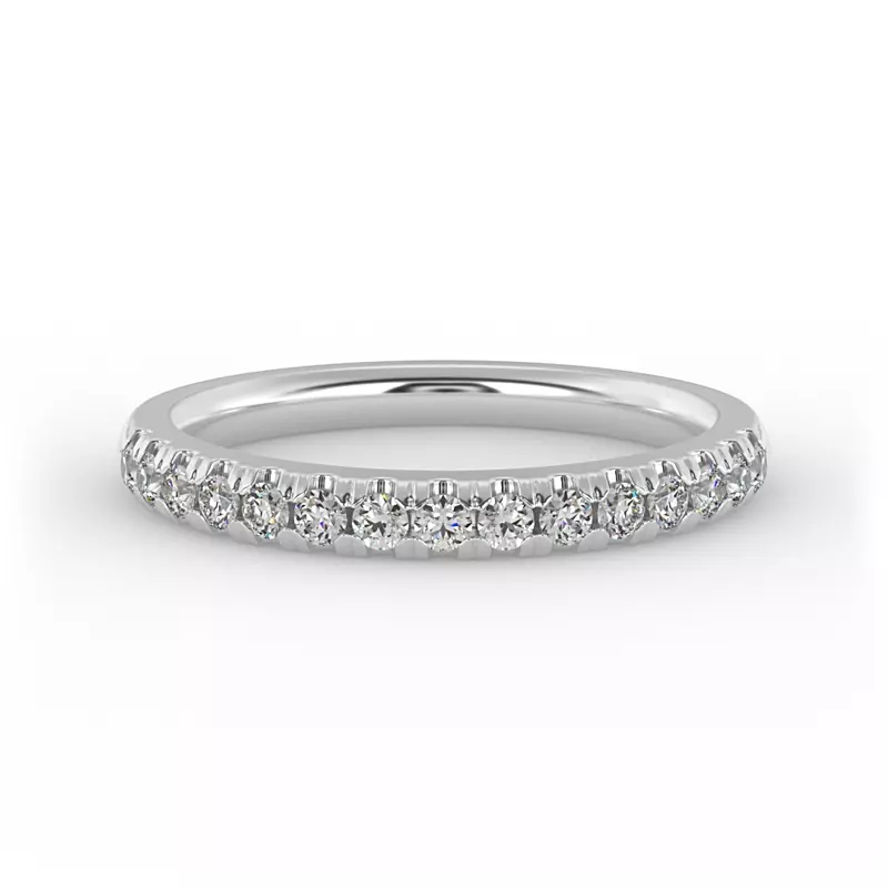 Platinum Blake Pave Band