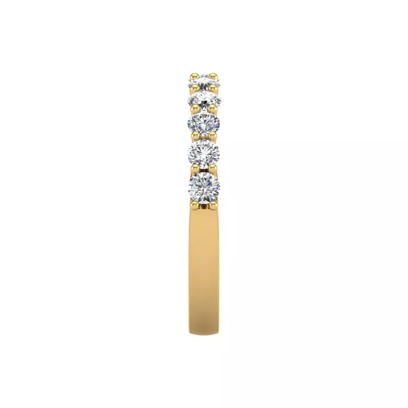 14K Yellow Gold Annabelle Pave Band