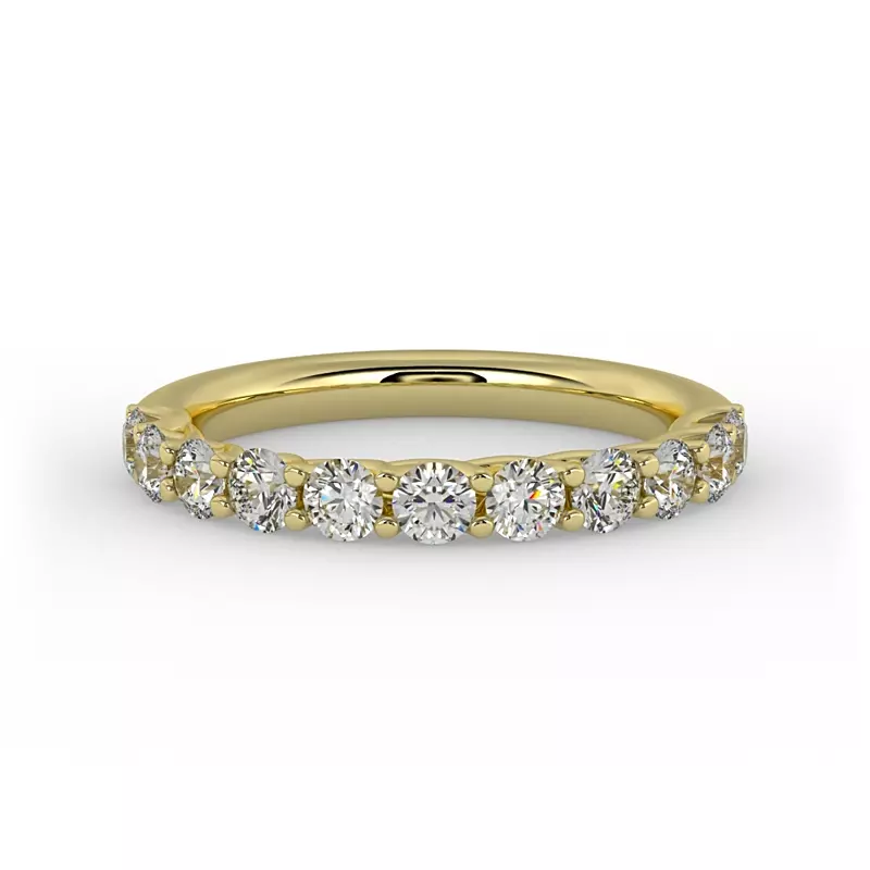 14K Yellow Gold Annabelle Pave Band