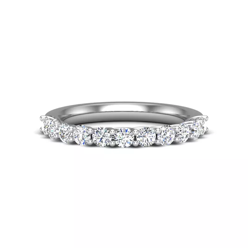 Platinum Annabelle Pave Band