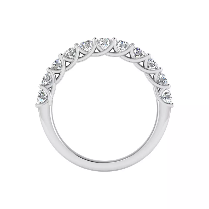 Platinum Annabelle Pave Band