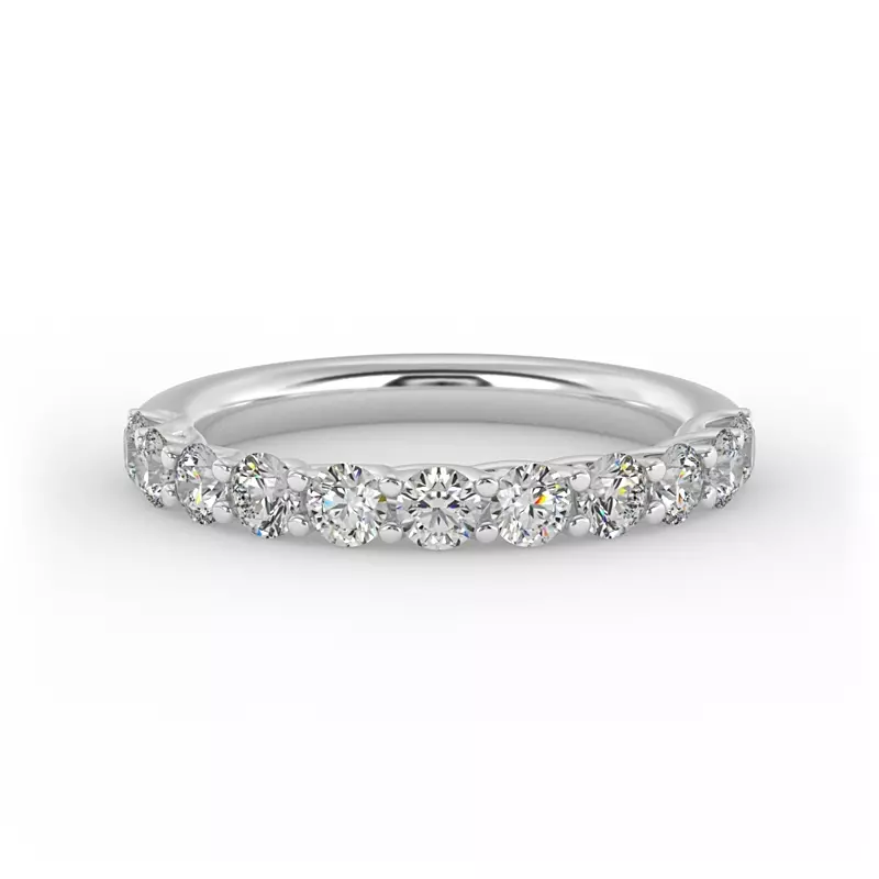 Platinum Annabelle Pave Band