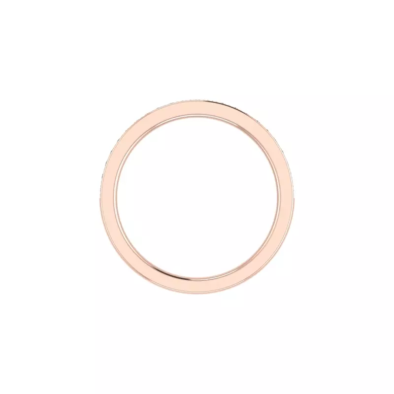 14K Rose Gold Lennon Pave Band