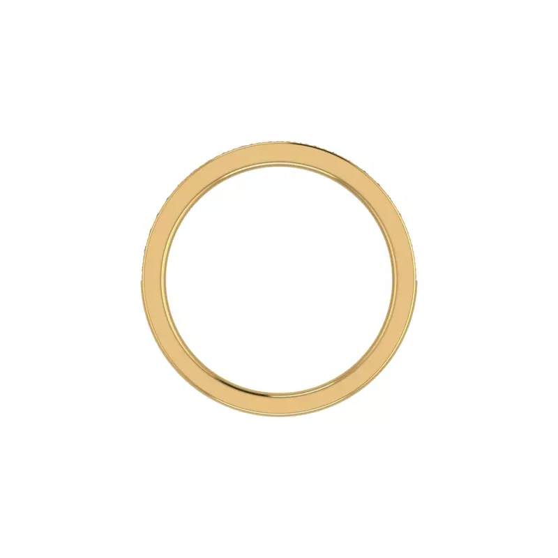 18K Yellow Gold Lennon Pave Band
