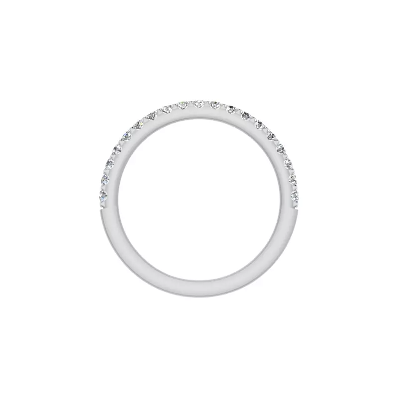 18K White Gold Saylor Pave Band