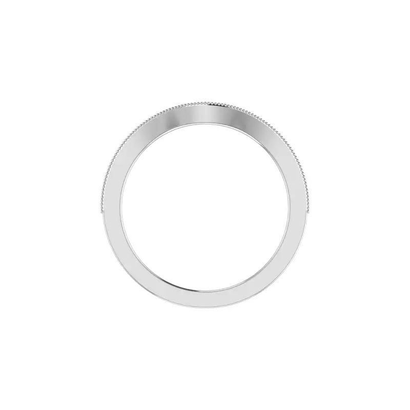 14K White Gold Lila Pave Band