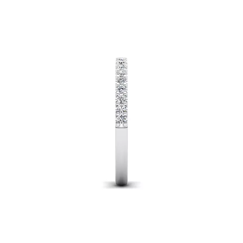 14K White Gold Jayla Pave Band