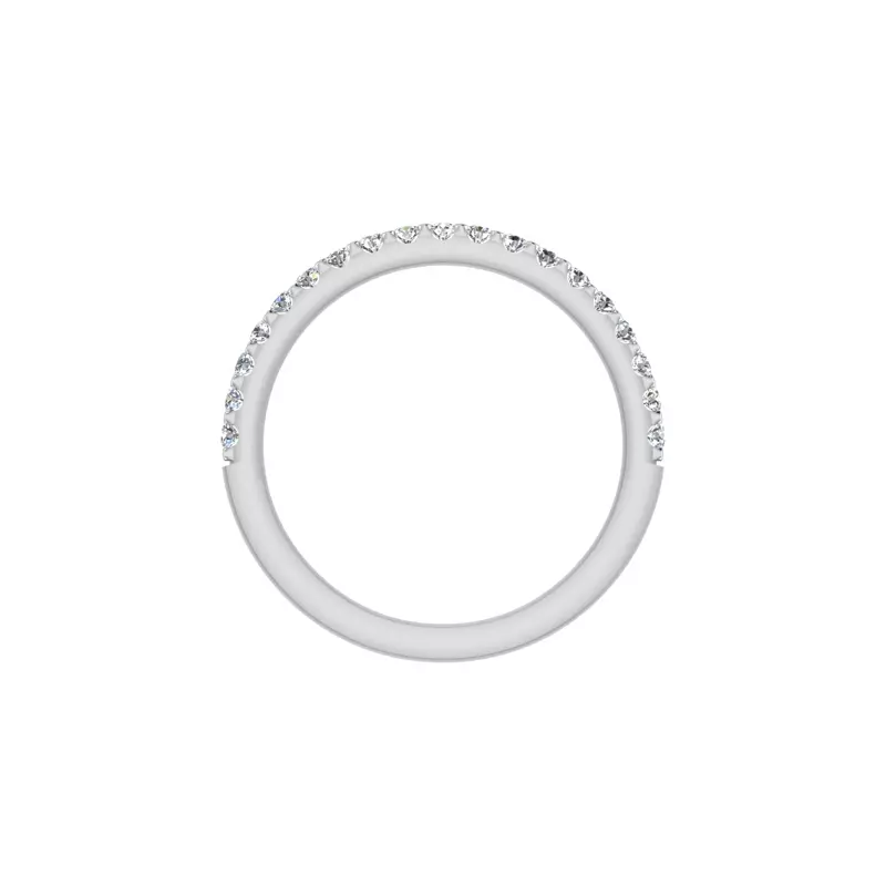 18K White Gold Kaia Pave Band