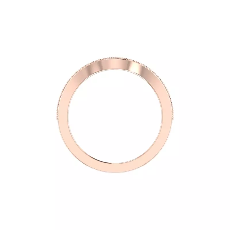 14K Rose Gold Alexa Pave Band