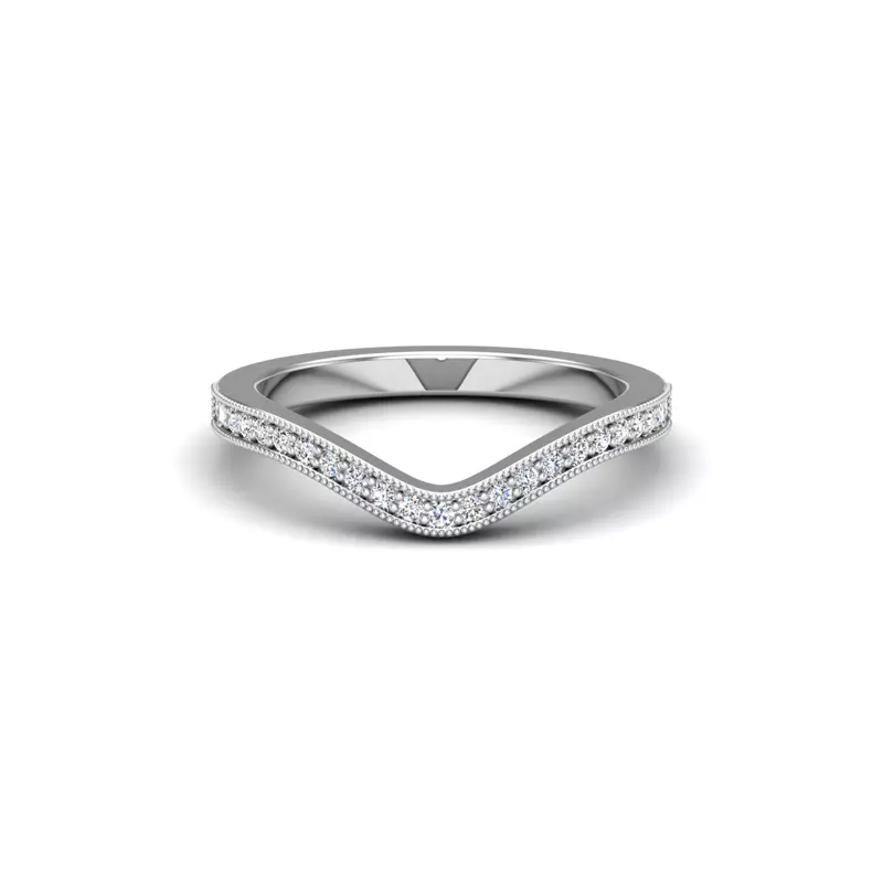 Platinum Alexa Pave Band