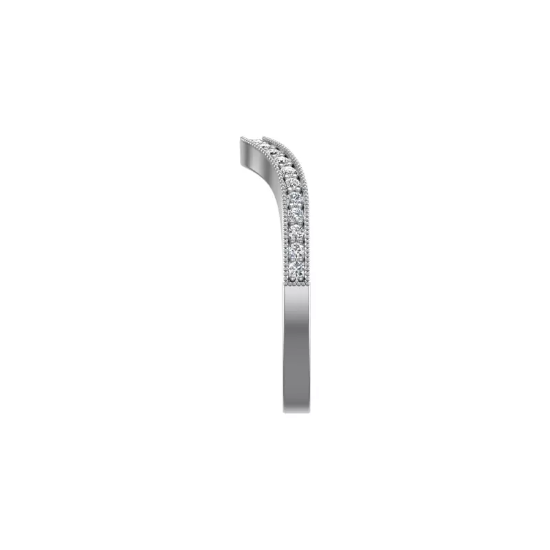 Platinum Alexa Pave Band