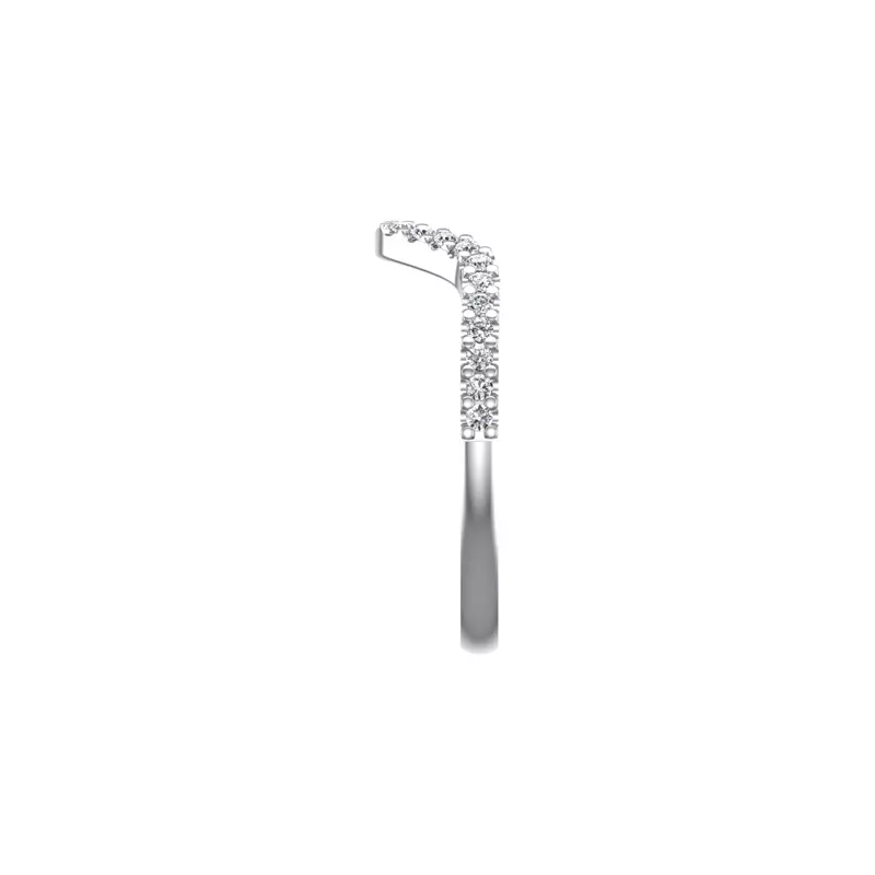 18K White Gold Adriana Pave Band