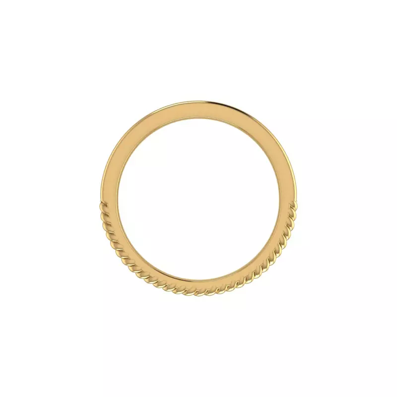 14K Yellow Gold Elsie Pave Band